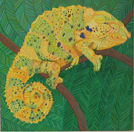 Yellow-green Lizard